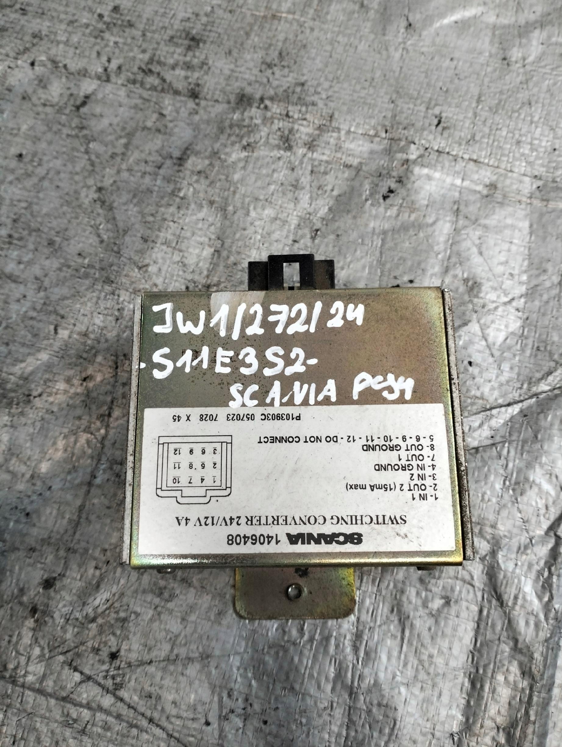 control unit 24V-12V SCANIA 4 P94 BD4X2NA 2000r 1406408