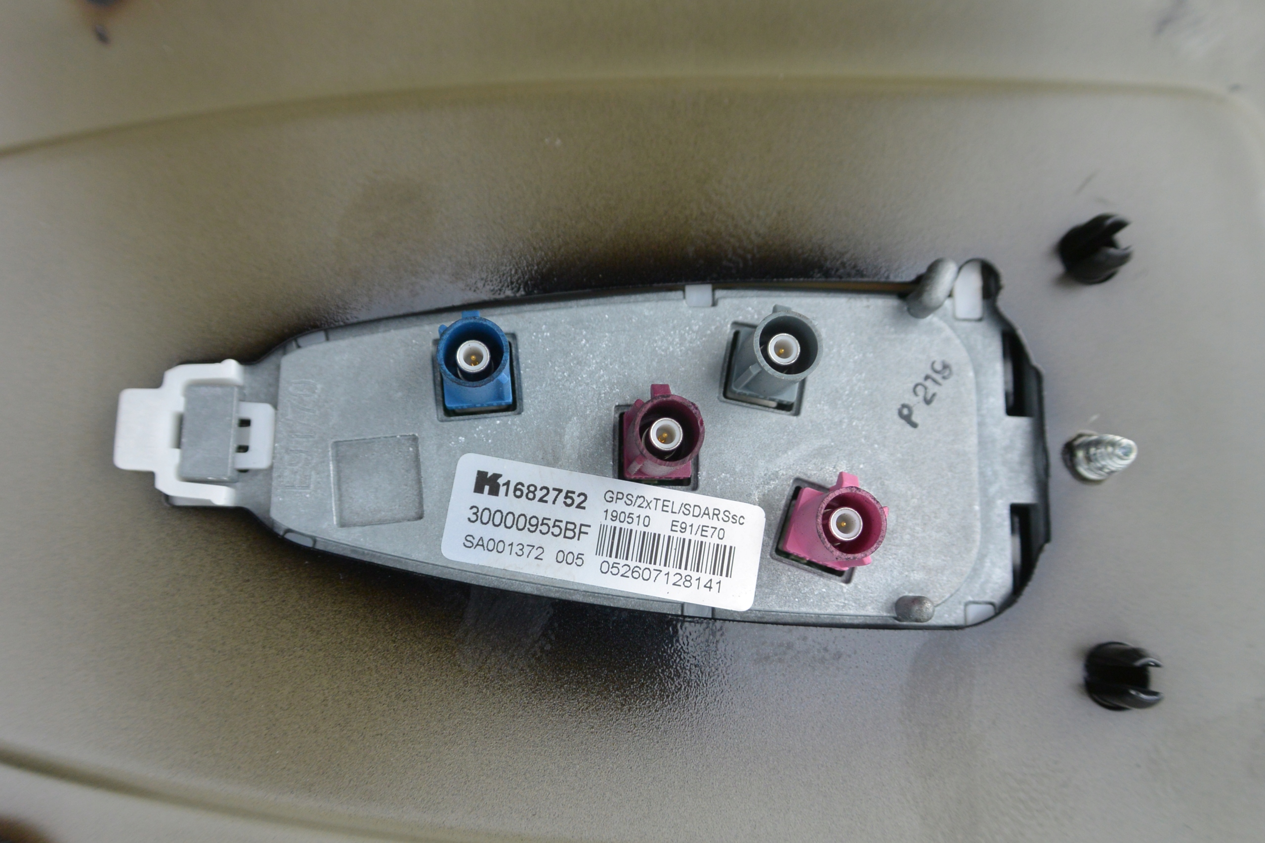 ANTENNE REKIN TOIT 475 BMW X5 E70 LIFT
