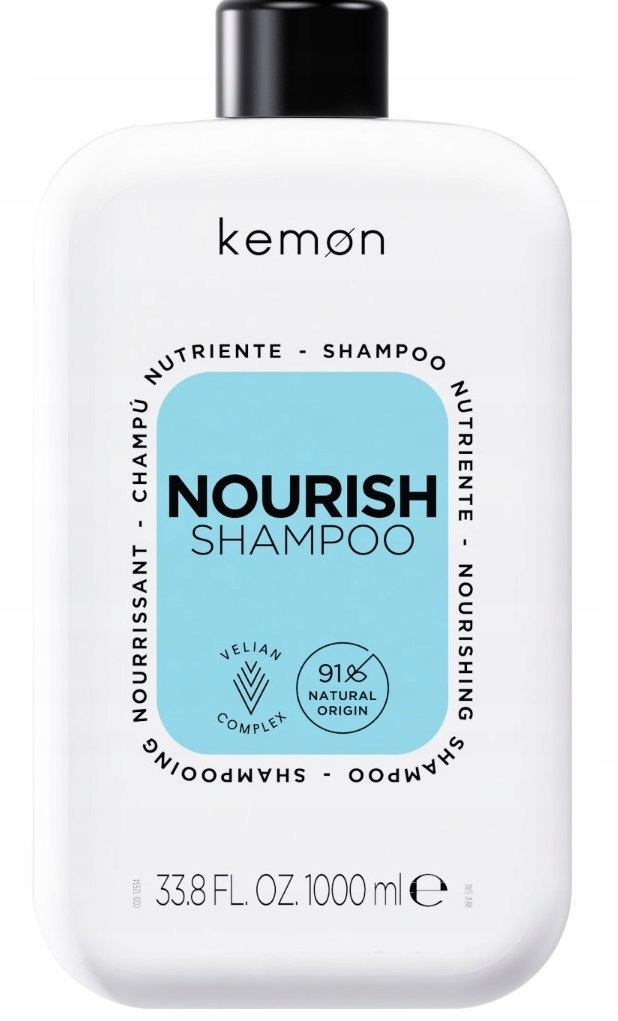Kemon Nourish Šampon pro suché a poškozené vlasy 1000 ml