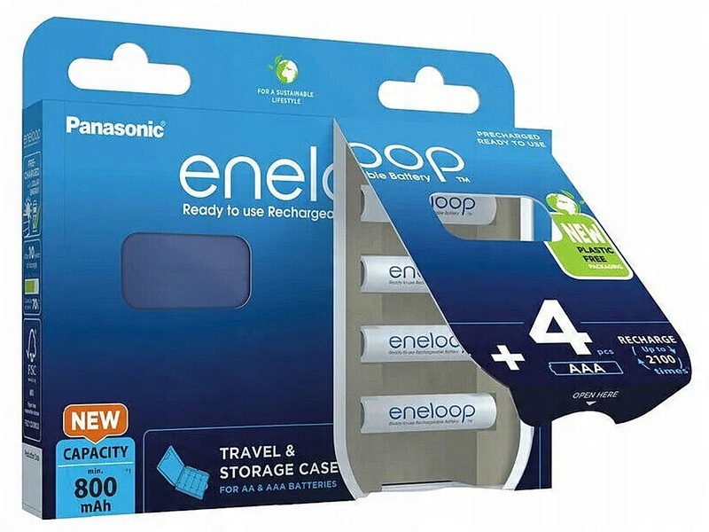 

Akumulatorki Aaa 800 mAh Panasonic Eneloop