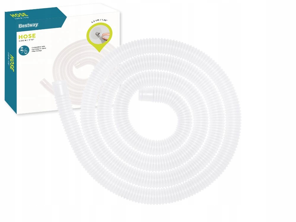 Wąż Rura Rurka 300cm do Pompy Basenowej Filtrującej 32mm Bestway 58369 NEW