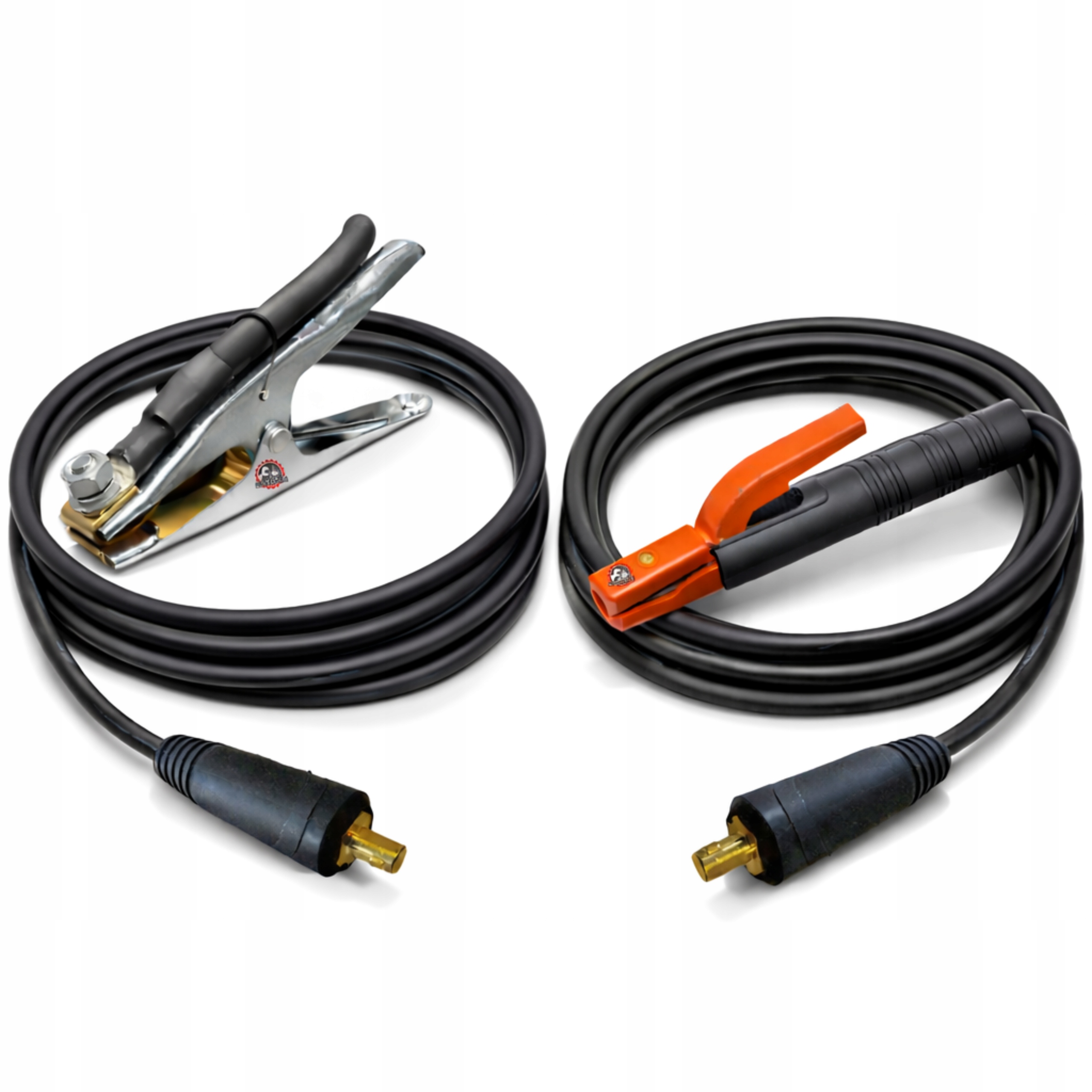 Zestaw Przewód elektrodowy i masowy 3m duży wtyk 35-50