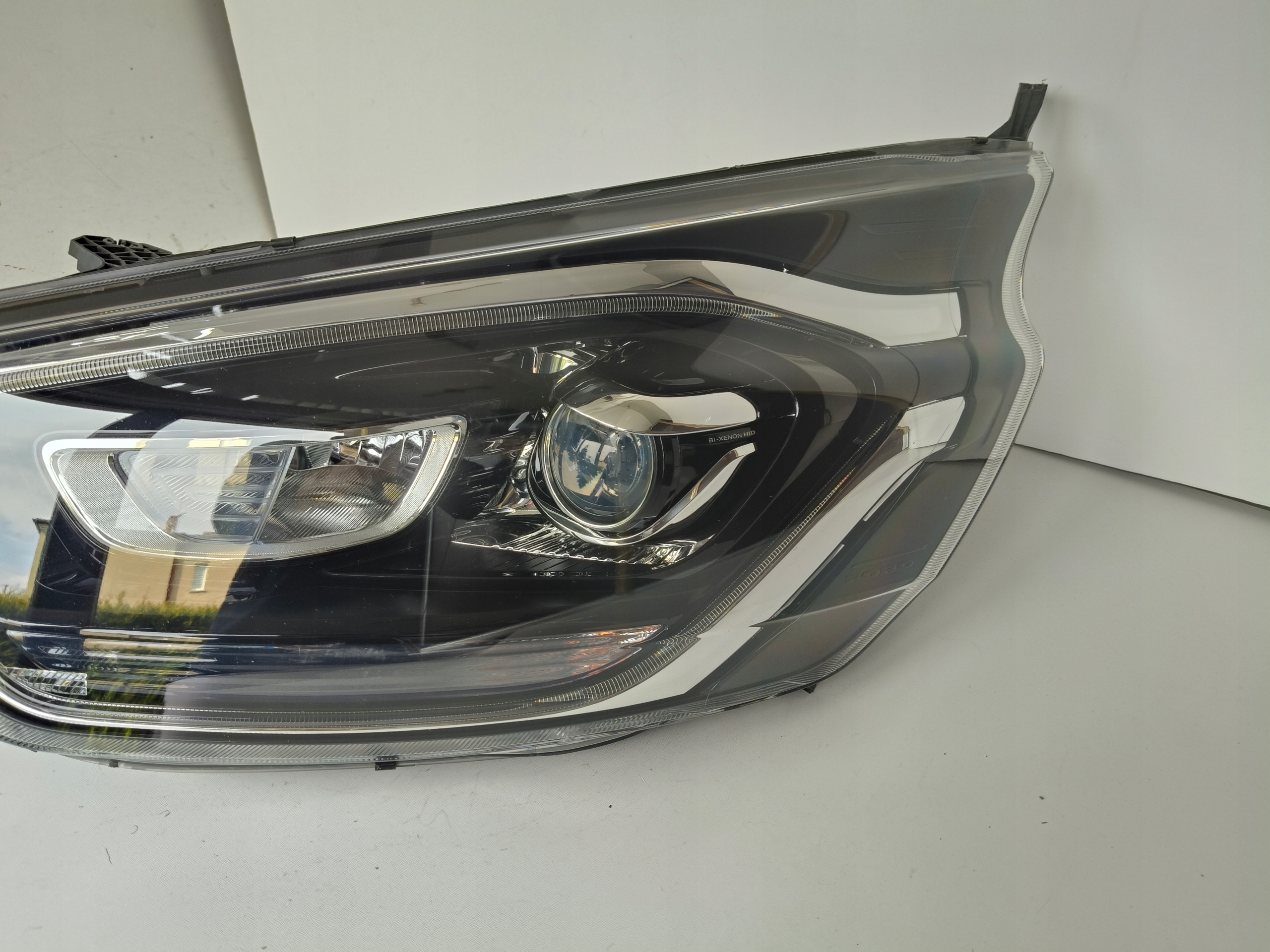 light left REFLEKTOR FORD TRANSIT CUSTOM 18- LIFT XENON LED