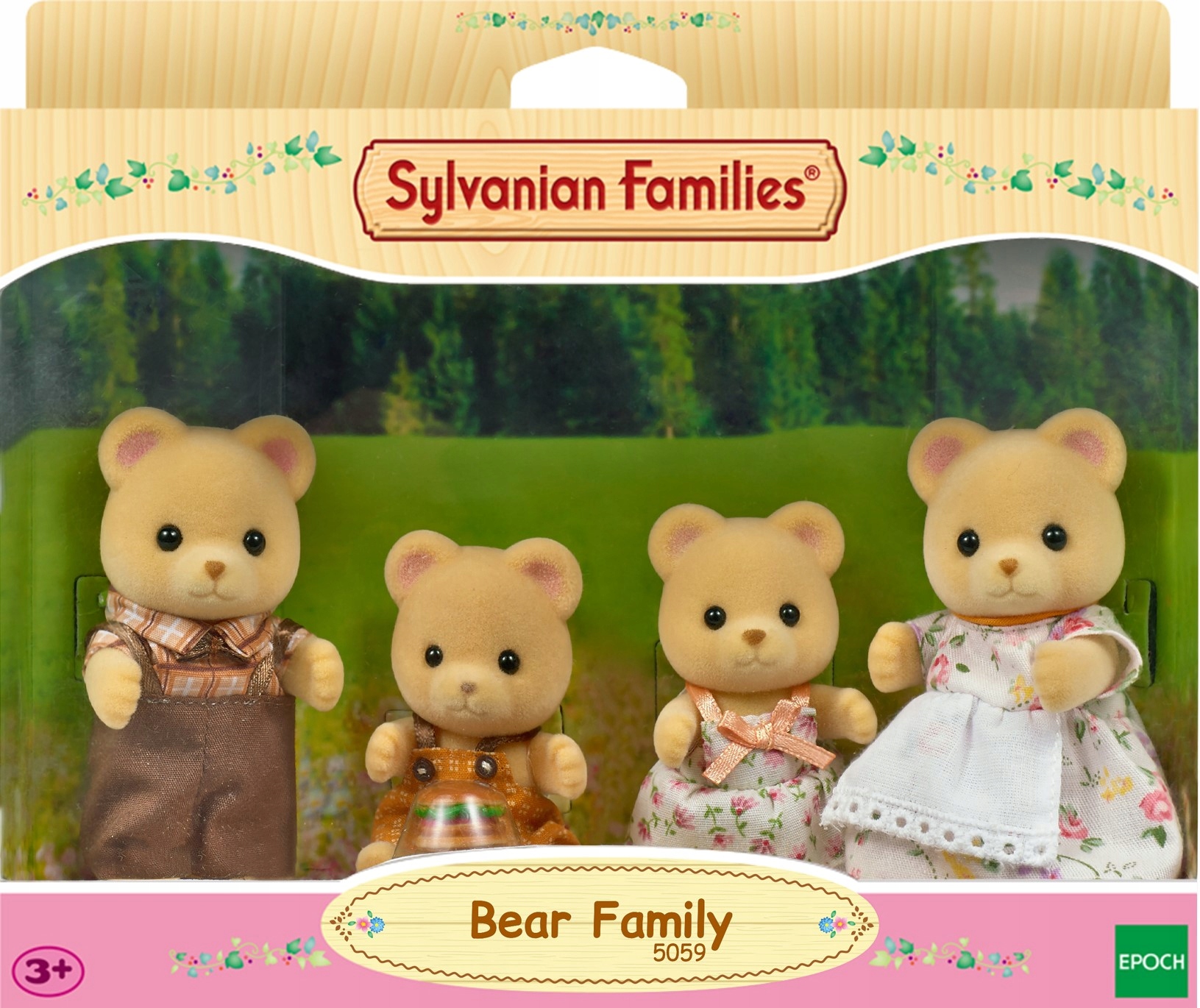 Sylvanian 05059 Rodzina misiów