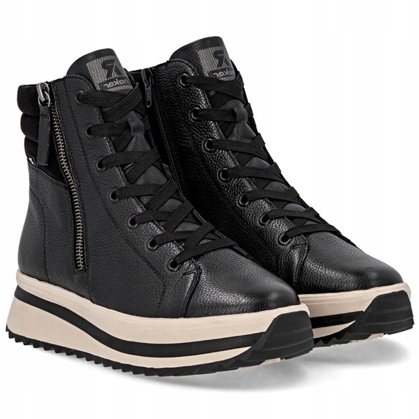Dámské kotníkové boty Rieker W3870-00 Black černé Kůže VEL.39