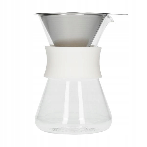 Zaparzacz do kawy HARIO drip+server Szklany Biały