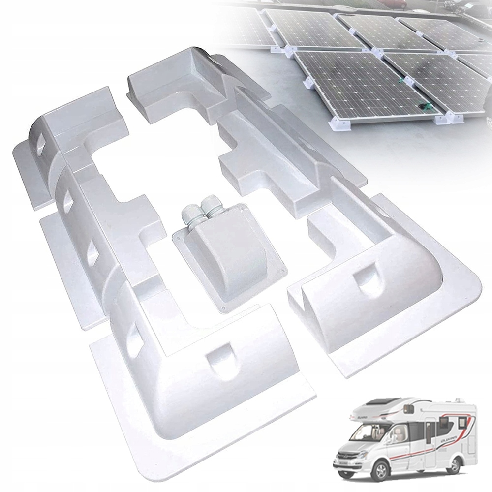 7 Ks Držák Fotovoltaického Modulu Upevnění Panelu Pro Karavan, Silný