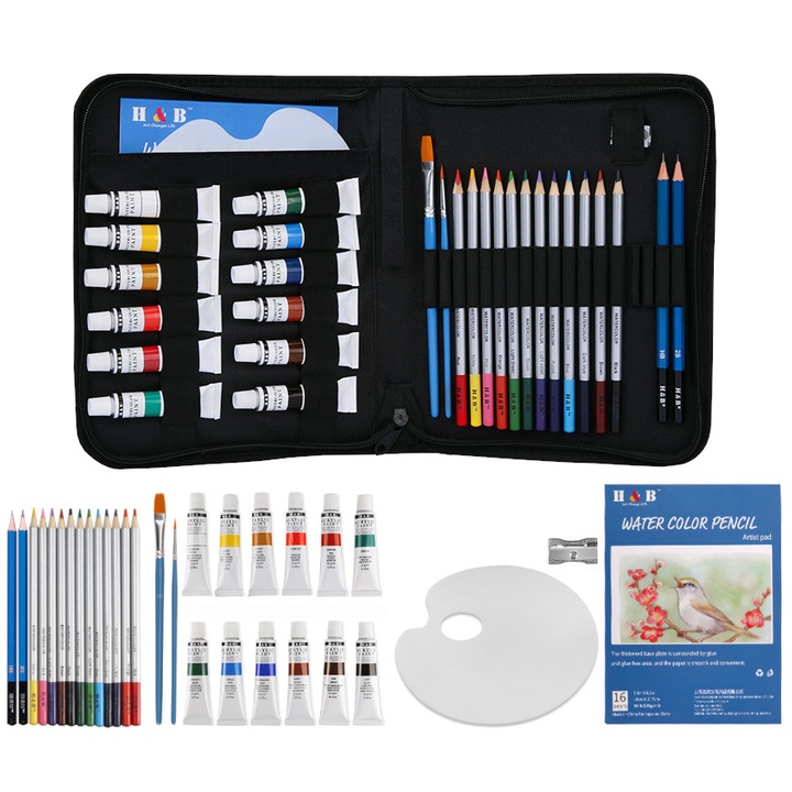 Sada Na Skicování Vybarvování Barvy Štětce 32E