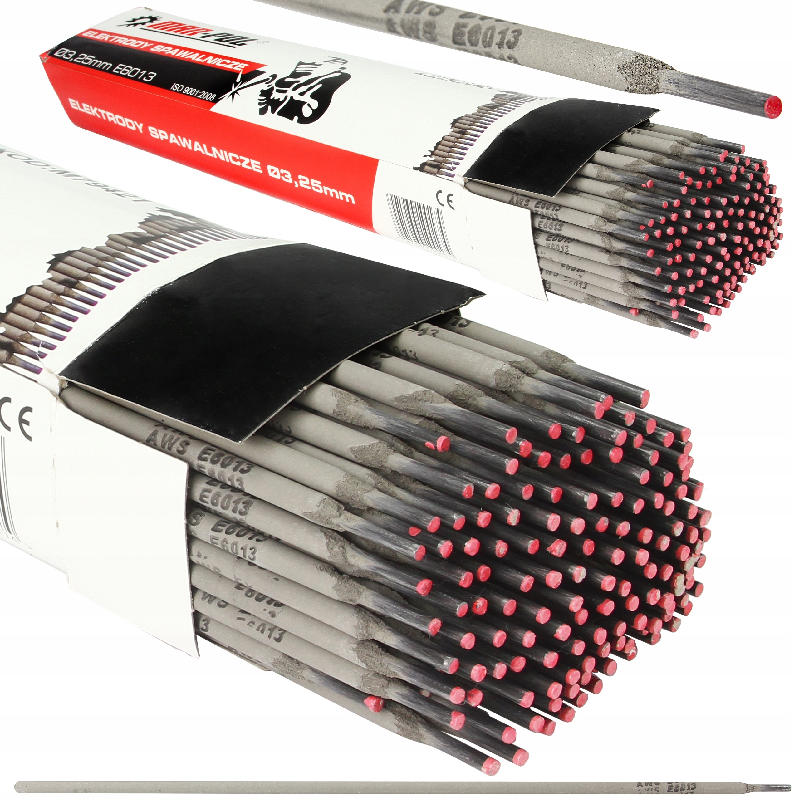 

Elektrody Spawalnicze 3,25mm 2,5kg Różowe Rutylowe