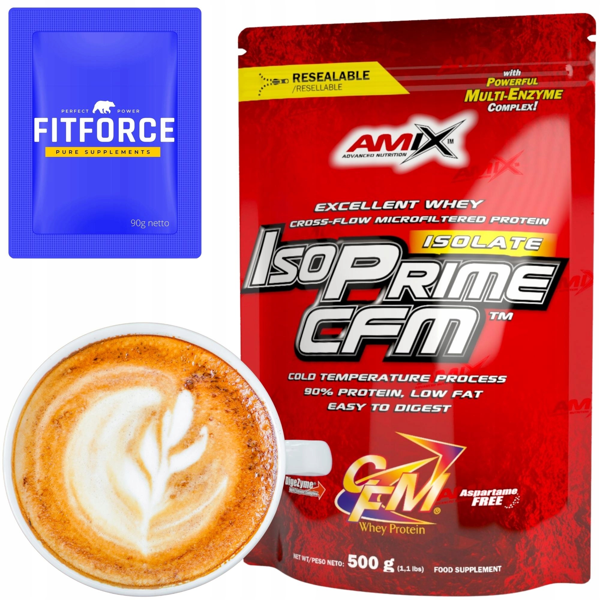 Izolát Cfm bez cukru a tuku Amix Isoprime Cfm Protein Bílkoviny