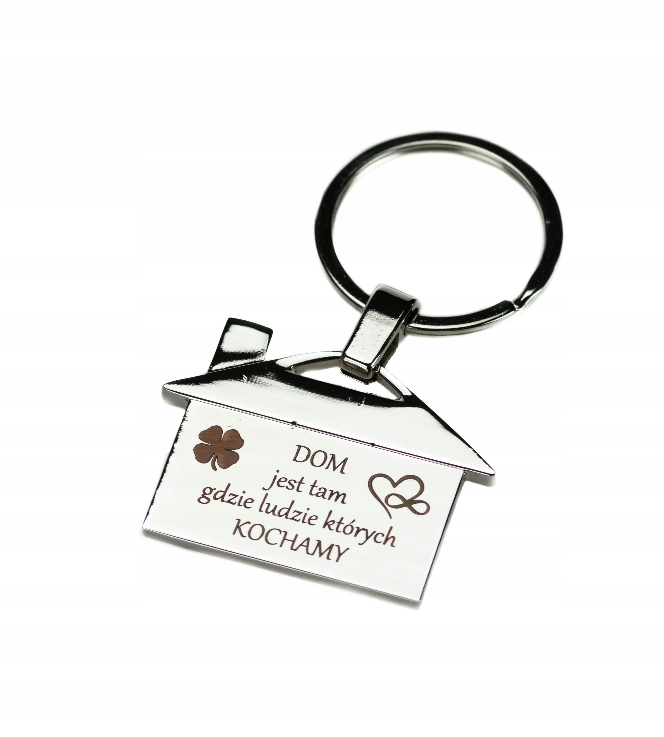 Brelok GRAWER dom PREZENT do kluczy UPOMINEK domek Marka Bluecollection