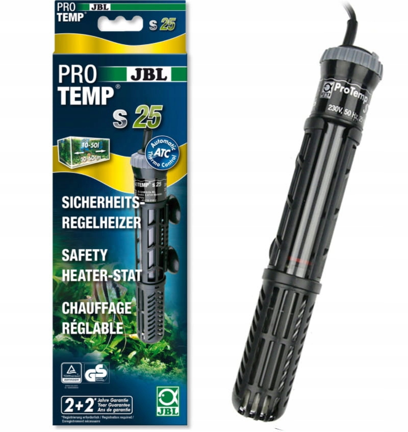 Levně Jbl Protemp S 25W ohřívač s termostatem a regulací pro akvárium