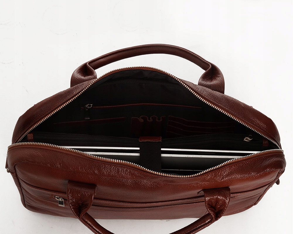 SKÓRZANA TORBA NA LAPTOP SOLOME STONE KARMEL Płeć uniseks