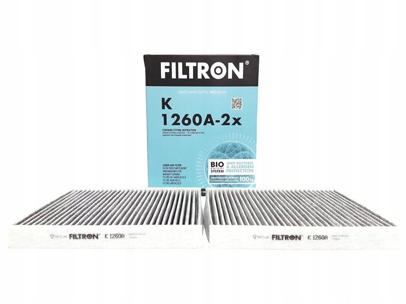 Filtron Filtr Kabinowy K1260A-2X Z Węglem Bmw 5