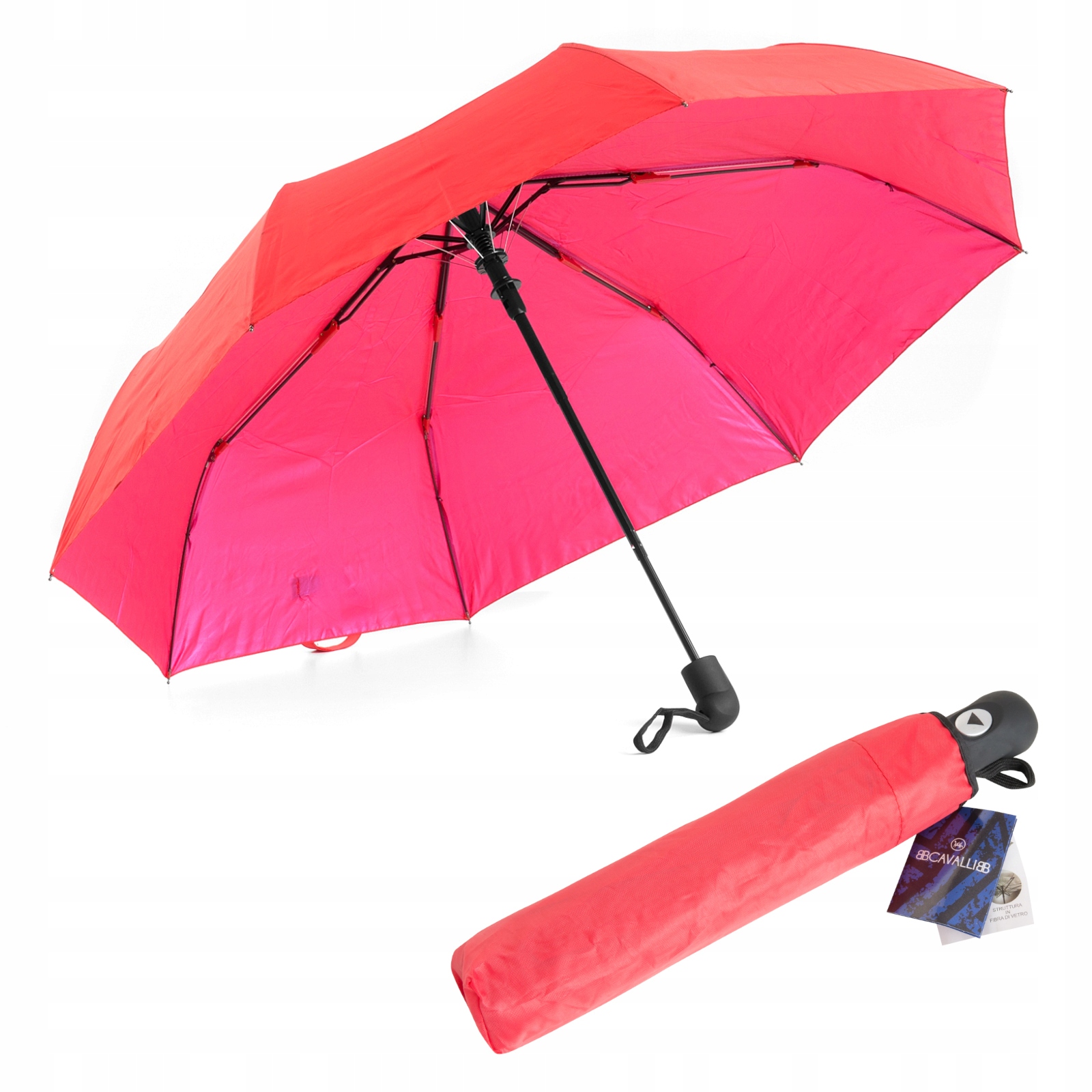 

Parasol Składany Auto Parasolka Windproof Czerwony