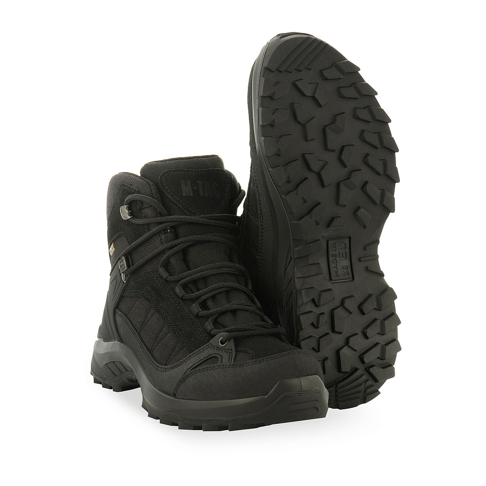 M-Tac Buty Taktyczne Trekkingowe Jesienno-Zimowe Wodoodporne Black 45