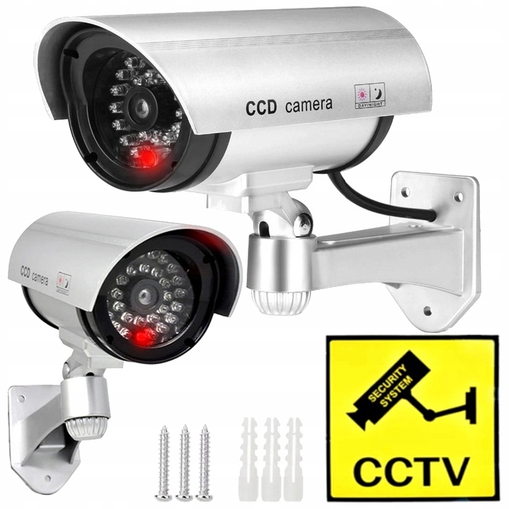 KAMERA ATRAPA IR LED MONITORING KAMERA ZEWNĘTRZNA ŚCIENNA Z DIODĄ MIGAJĄCA EAN (GTIN) 5905937492292