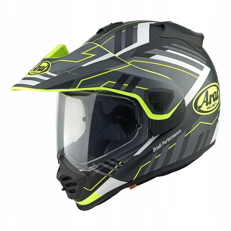 Prilba Arai TOUR-X5 Trail Yellow šedá žltá fluo biela čierna Darčeky