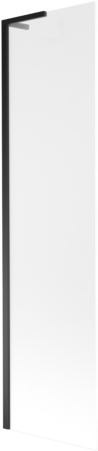 Mexen Next L vanová zástěna 1-křídlová 50 x 150 cm, mat, černá 895-050-00