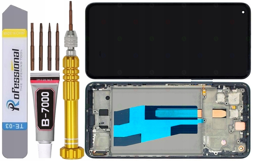 Xiaomi MI 11 Lite 5G Oled LCD displej Obrazovka Rámeček