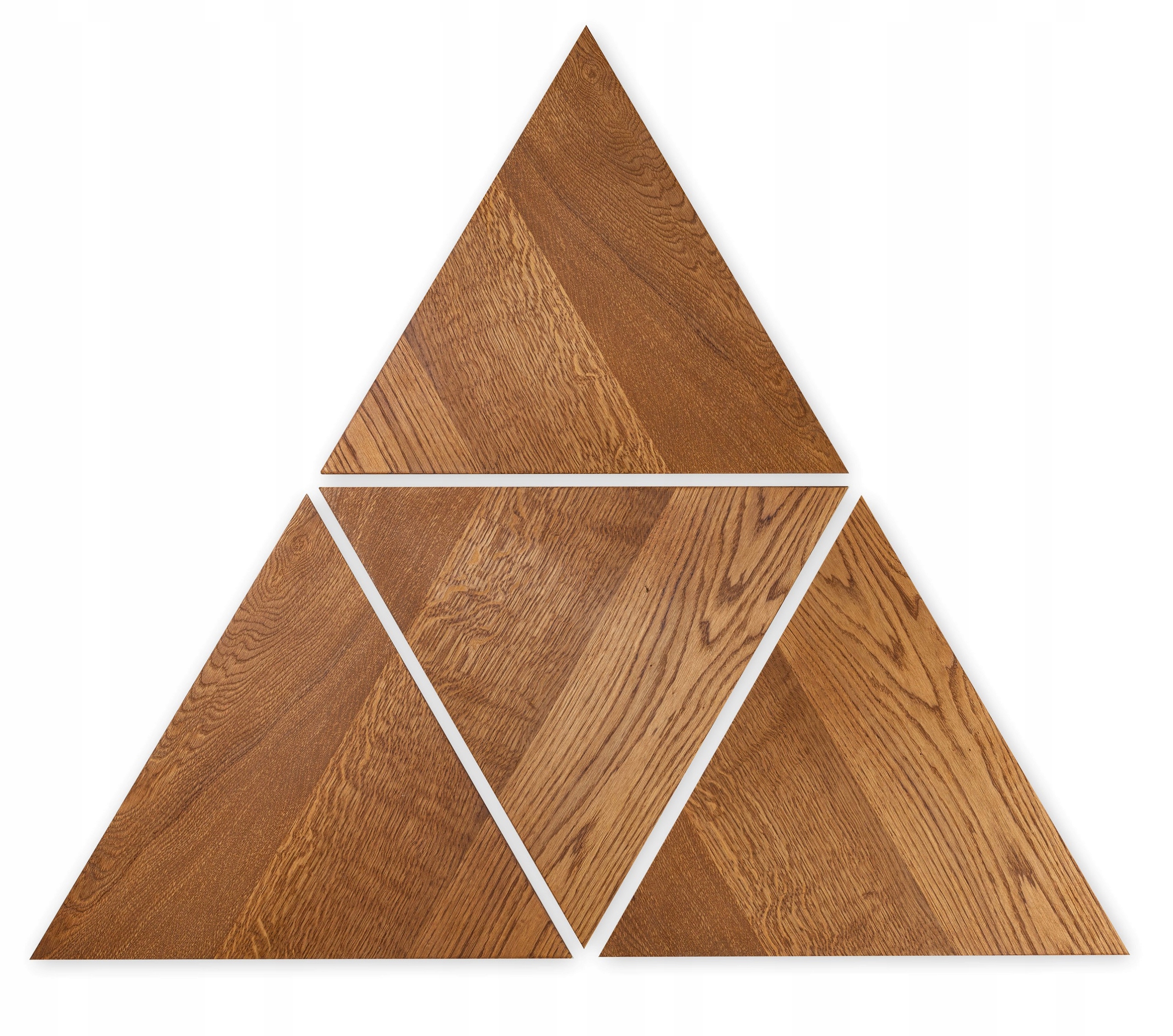 DREWNIANE PANELE ŚCIENNE TRÓJKĄTY MOZAIKA DĄB MEGA Kod producenta 004