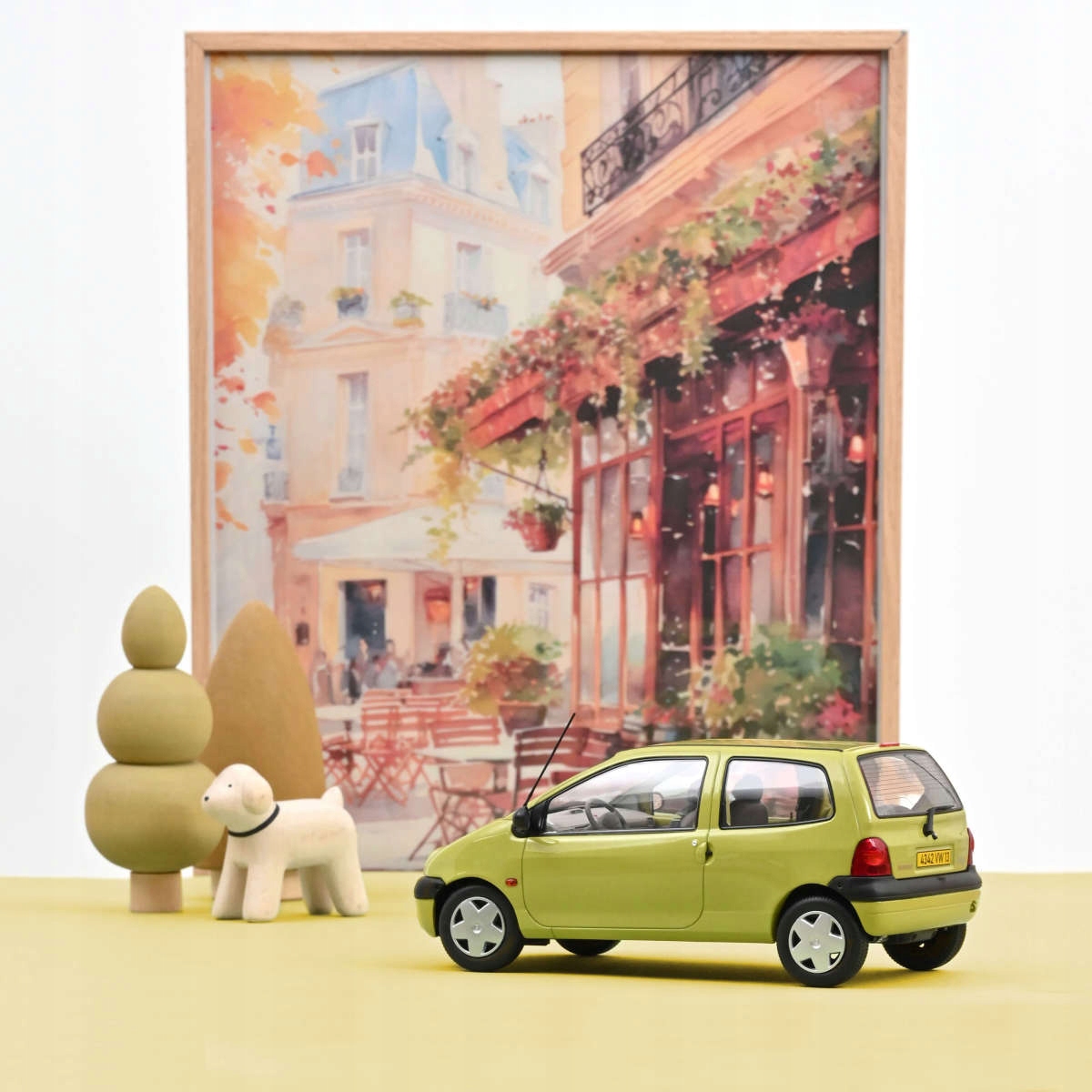NOREV RENAULT TWINGO 1998 Anis Yellow 1:18 185299 NOREV Marka Norev