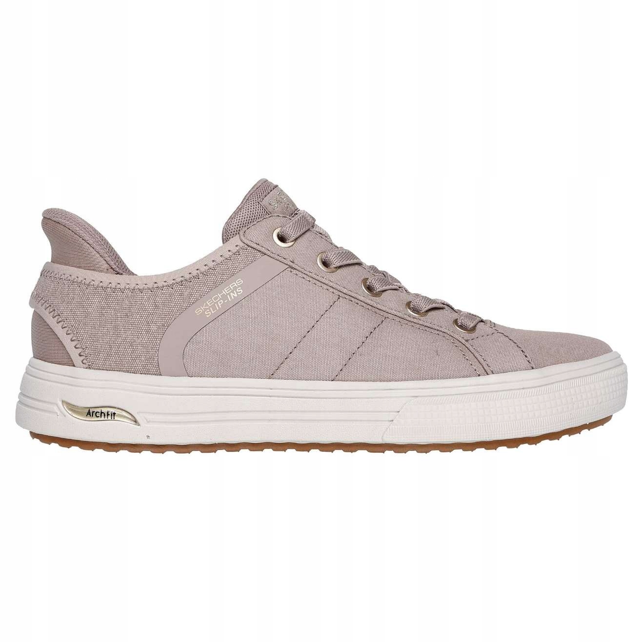 Dámské boty Skechers Slip-ins: Arch Fit Arcade Forever Cozy béžové 177
