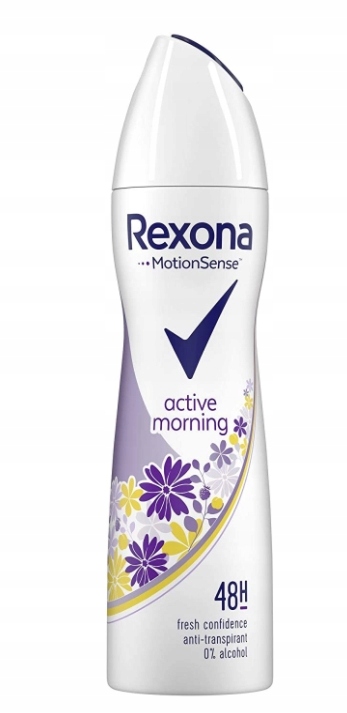 

Rexona, Activ morning, Dezodorant w sprayu, 150ml