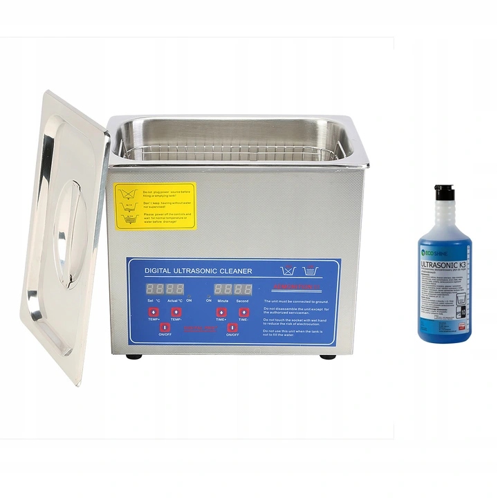 

Myjka Ultradźwiękowa 220W Pojemność 3L +koncentrat