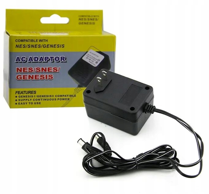 Ac Adaptér pro Nintendo Nes/ Snes/sega Genesis 1 Drive