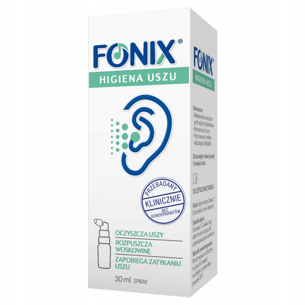 

Fonix Higiena Uszu Preparat w sprayu 30 ml