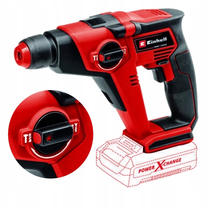 

Młot udarowy Einhell Te-hd 18/12 Li-Solo 4513970