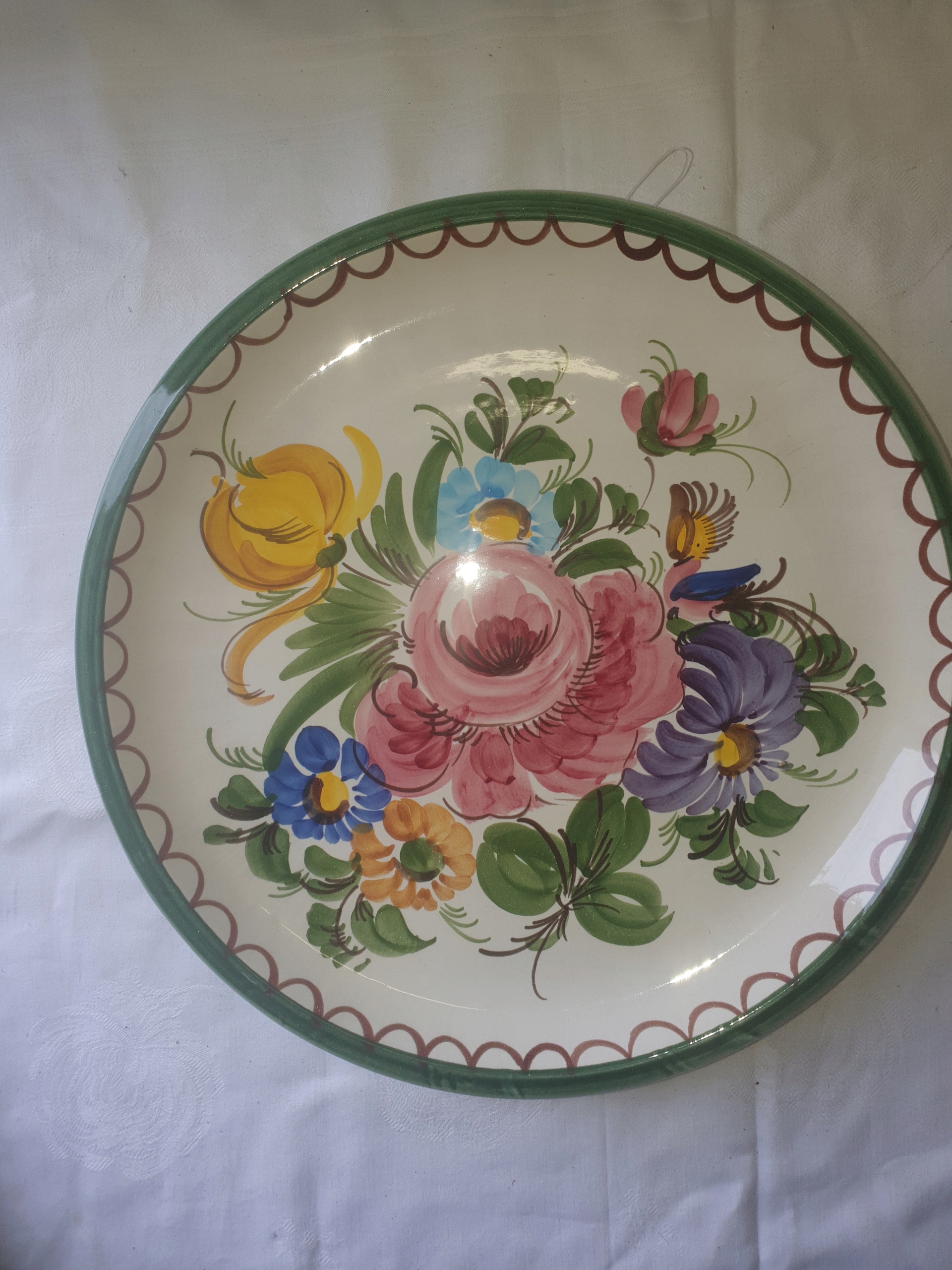 Talerz ceramiczny do powieszenia
