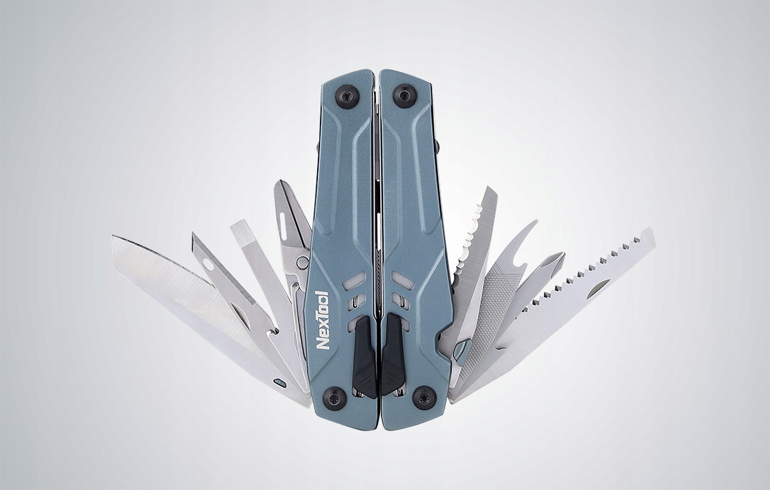NEXTOOL MULTITOOL NARZĘDZIE WIELOFUNCYJNE 15W1 SZCZYPCE NÓZ + ZESTAW BITÓW Cechy dodatkowe brak
