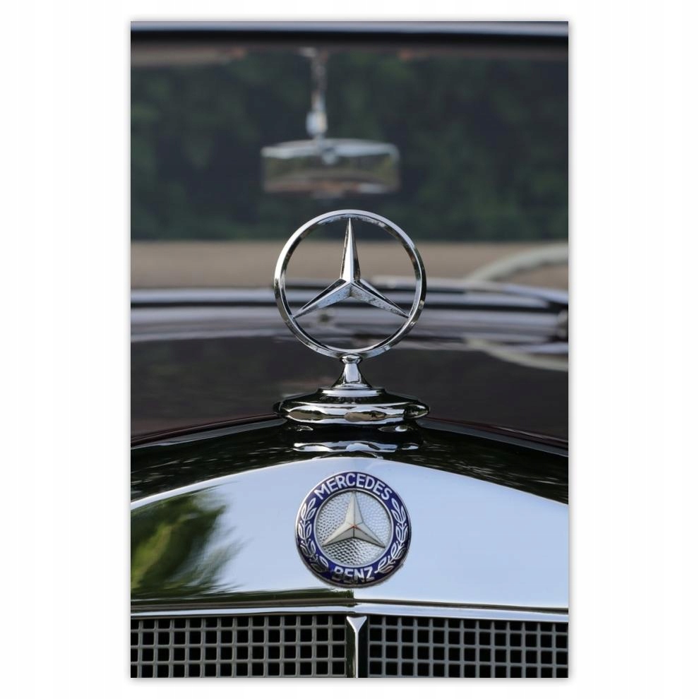 

Plakat 62x93 Znaczek Mercedes Benz