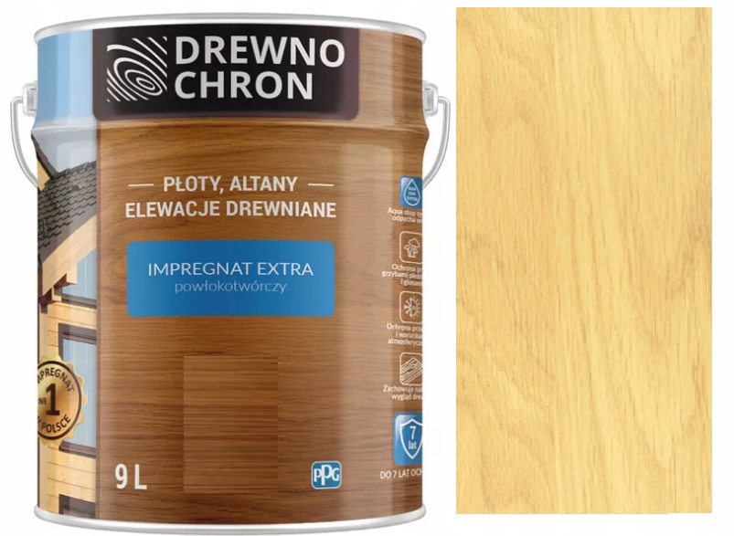 

Drewnochron Impregnat Extra 9L Sosna Naturalna