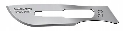 

Ostrze do skalpela Swann-Morton 20 100 szt.