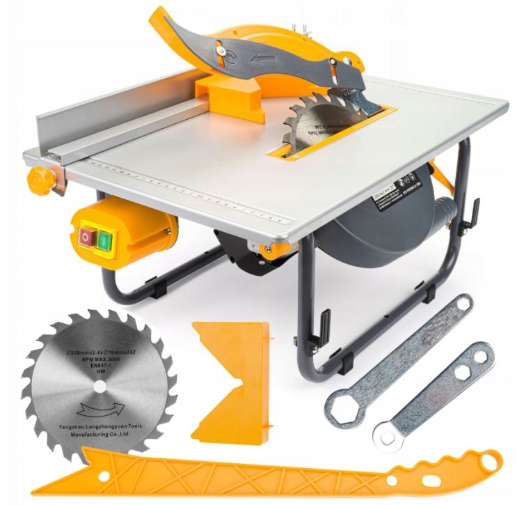 PIŁA PILARKA STOŁOWA STOLIK DO DREWNA 1650W TARCZA