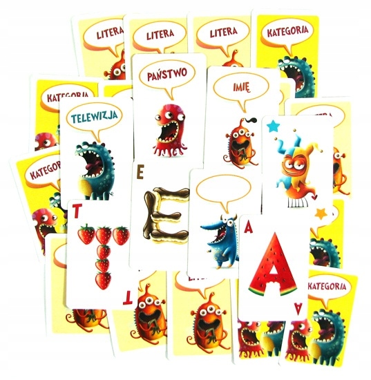 Gra SłowoStworki. Alicja i Filip Miłuńscy Typ Podstawa