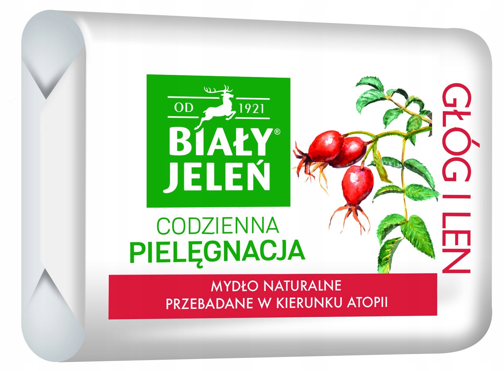

Biały Jeleń mydło z ekstraktem z głogu Premium 100