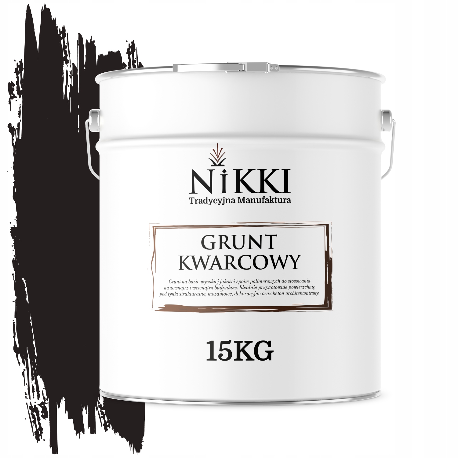 Základný Náter Pod Dekoračnú Omietku Tmavohnedá Bez Miky D824 15KG