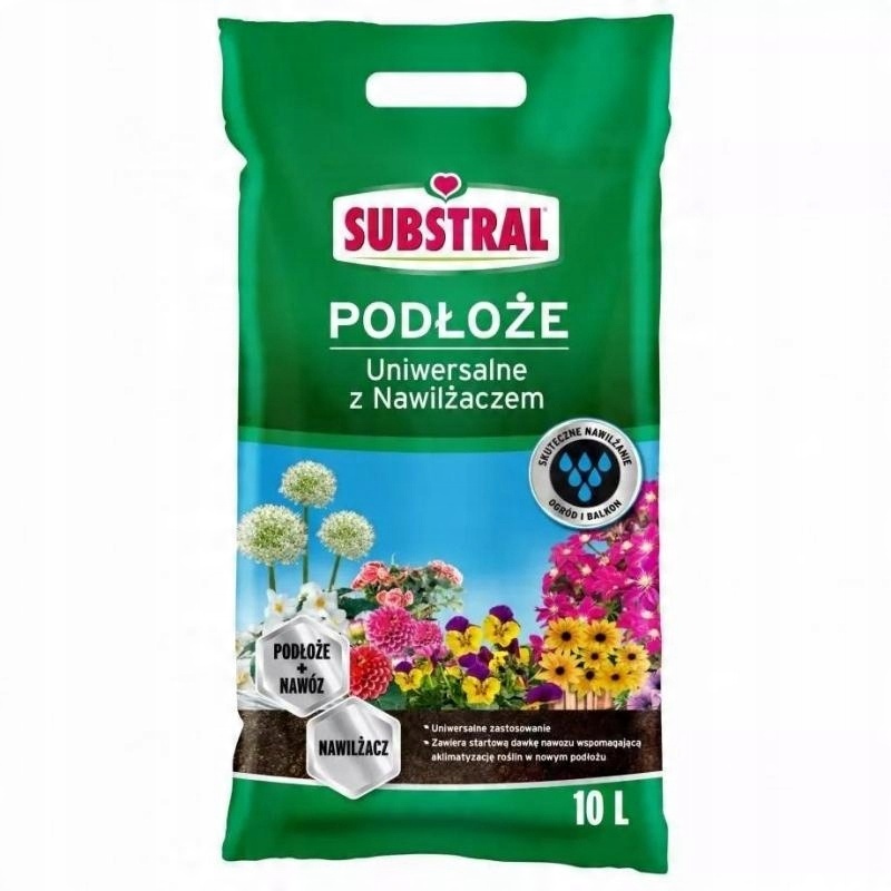 

Gotowe podłoże uniwersalne Substral z nawilżaczem