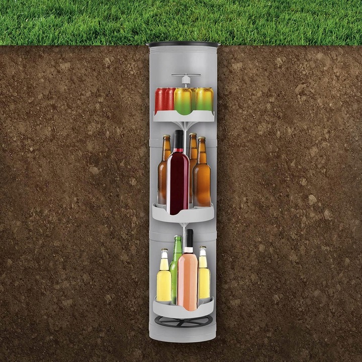 EKSKLUZYWNA LODÓWKA PODZIEMNA SCHOWEK NA NAPOJE PIWO COOLER BAREK OGRODOWY Rodzaj stacjonarny