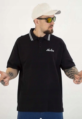 Polo tričko New Era Ne Drop Shoulder 60667813 černé