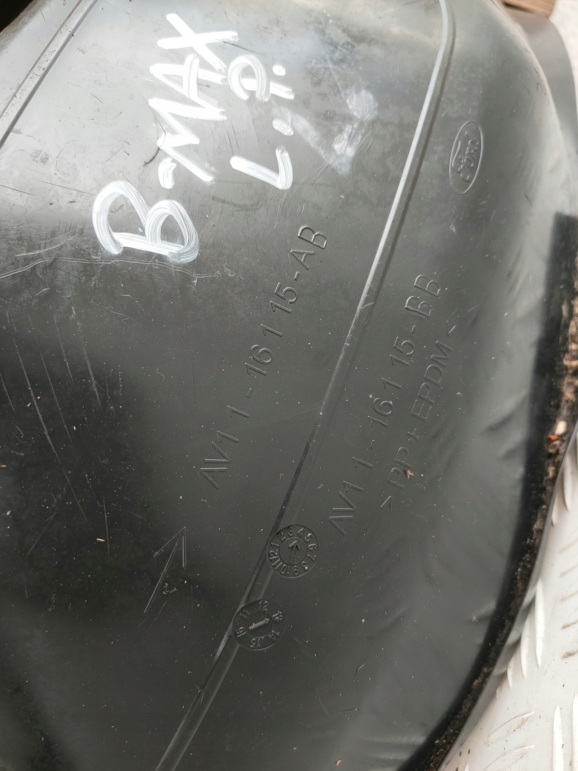 FORD B-MAX 12-18 mudguard front left front AV1116115AB OE