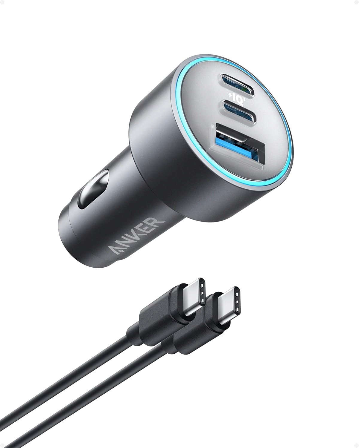 Anker 535 Nabíječka do auta Automobilová Šedá B27310A1 Usb C Usb