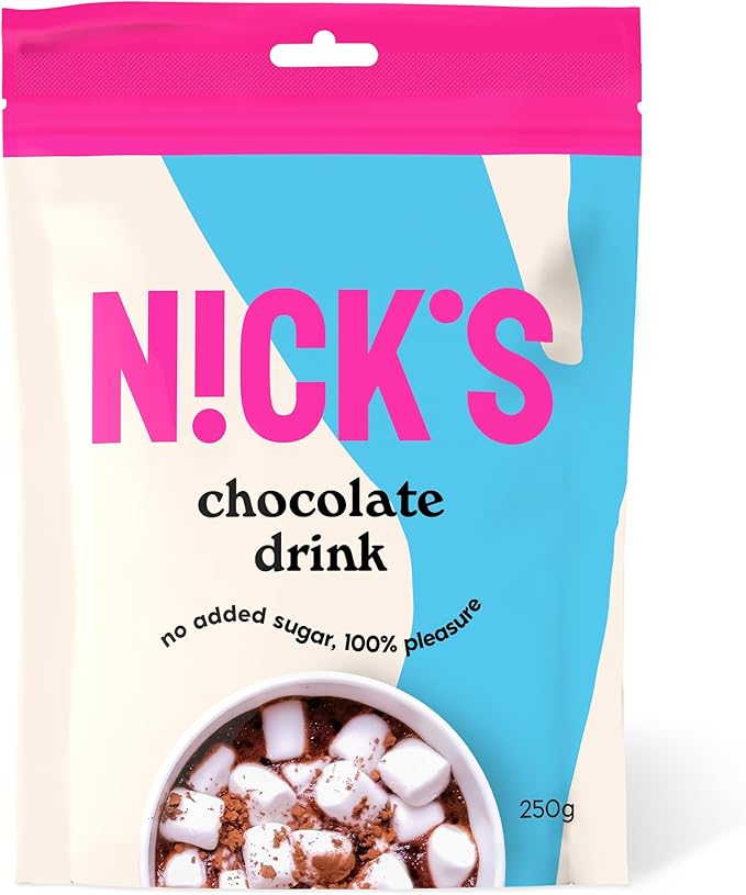 Levně N!ck's Nicks Chocodrink 16 kcal – veganská čokoláda k pití bez cukru