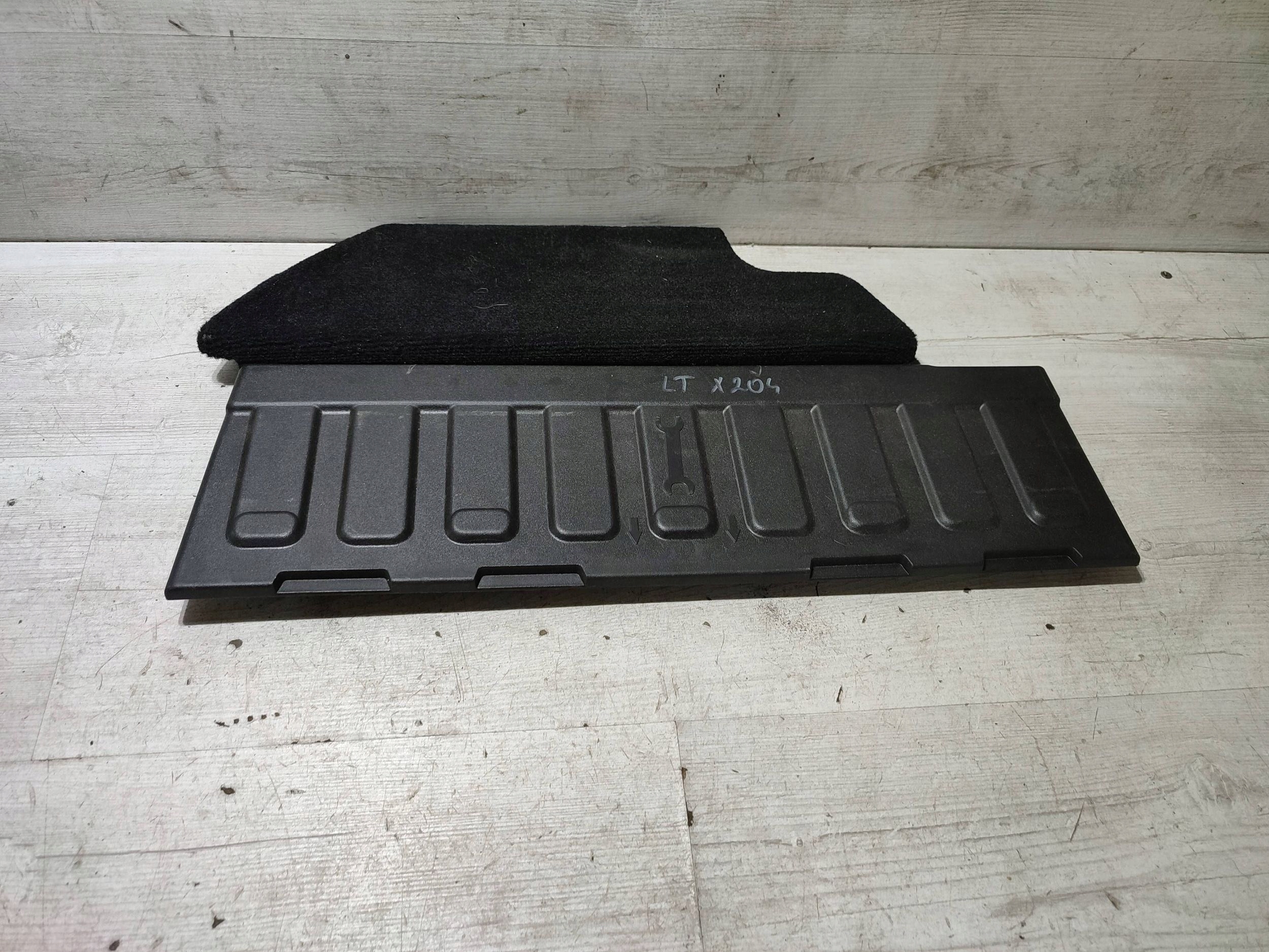 Mercedes-Benz GLK (X204) 2013 cover spoiler boot
