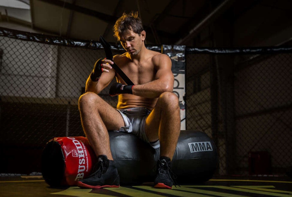 RĘKAWICE OWIJKI ŻELOWE BUSHIDO OCHRANIACZ S/M Model ARK-100017A