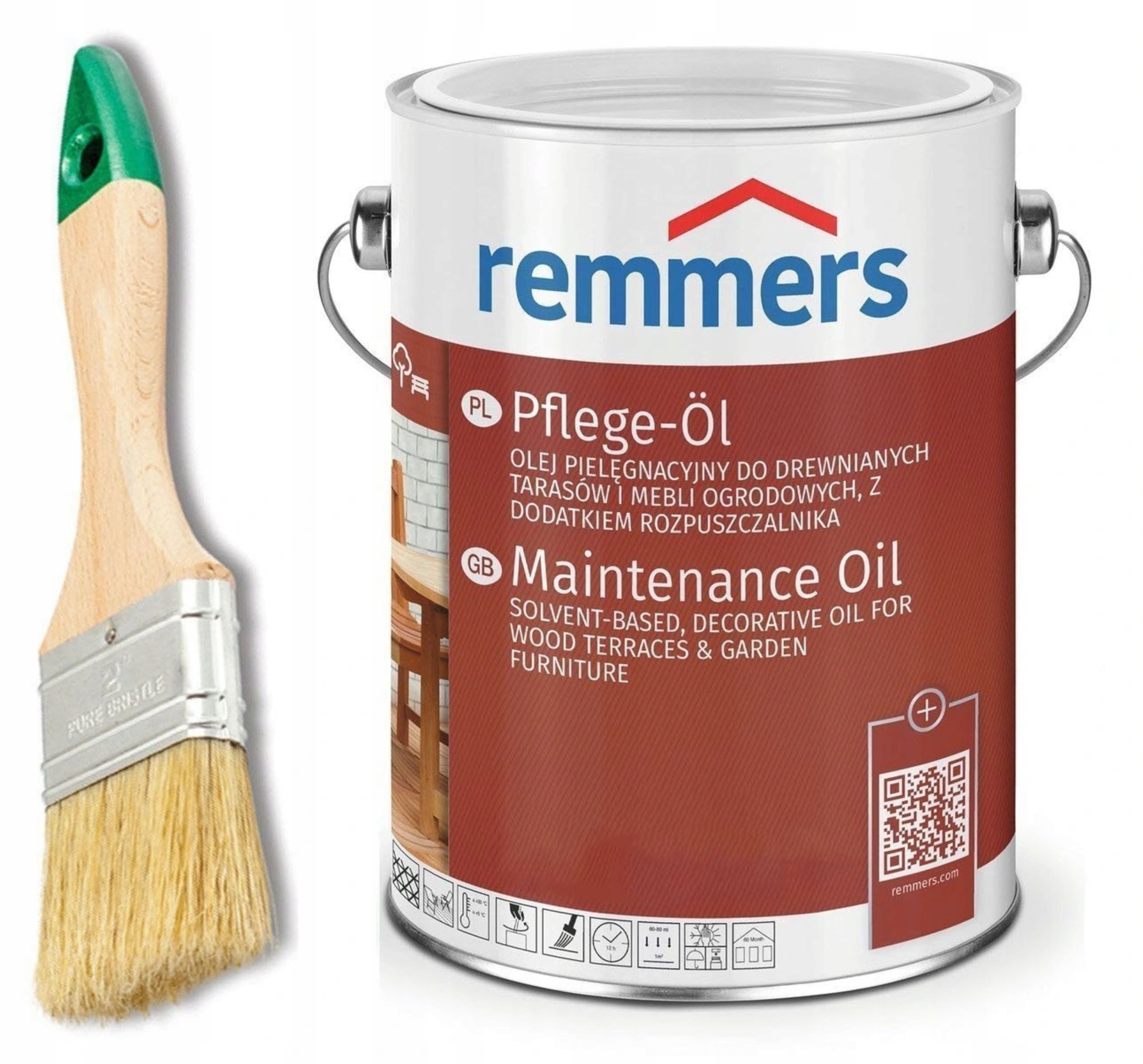Remmers Pflege-Ol olej na dřevo na terase Barvy 10L